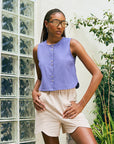 DAGG & STACEY - ELORA SHORTS - MYSTIC PURPLE - SS26
