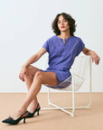 DAGG & STACEY - ELORA SHORTS - MYSTIC PURPLE - SS26