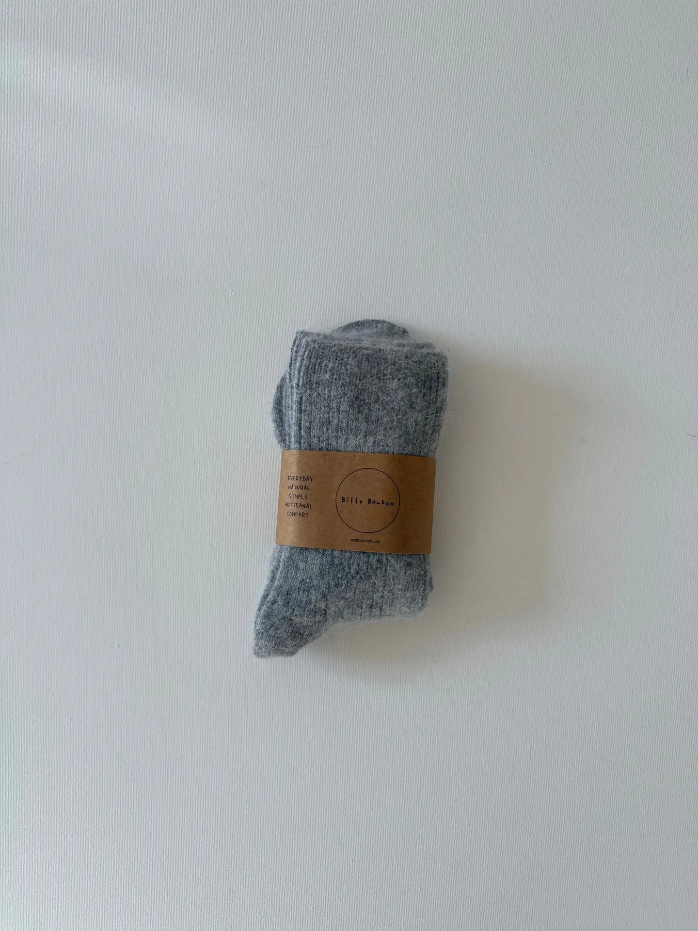BILLY BAMBOO - ANGORA SOCKS - NEUTRAL
