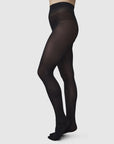 SWEDISH STOCKINGS - COLLANT OLIVIA - NOIR