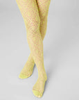 SWEDISH STOCKINGS - COLLANT FILET LYKKE - VERT POMME