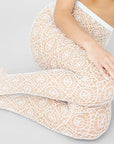 SWEDISH STOCKINGS - COLLANT FILET LYKKE - IVOIRE