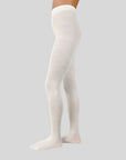 SWEDISH STOCKINGS - ZOE RIBBED TIGHTS - IVORY
