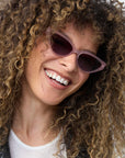 FRENCH KIWIS - NIKKI SUNGLASSES - SMOKE PINK