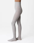 SWEDISH STOCKINGS - COLLANT EN LAINE COTELÉ DIANA - MÉLANGE BEIGE