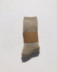 BILLY BAMBOO - CHAUSSETTES DE CABINE EN ALPAGA