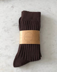 BILLY BAMBOO - CHAUSSETTES HAUTES EN COTON COTELÉ - NEUTRE