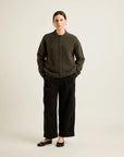 NAIF - CARDIGAN MALO - VERT FUMÉ - AH26