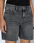 DR DENIM - SHORT HILL - MID GREY USED - PÉ26