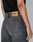 DR DENIM - SHORT HILL - MID GREY USED - PÉ26