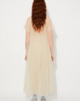 RITA ROW - FOLIAE DRESS - BEIGE - SS25