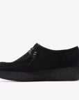 CLARKS - WALLACRAFT SHOE - BLACK