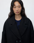 RITA ROW - MANTEAU CEDAR - NOIR - AH26