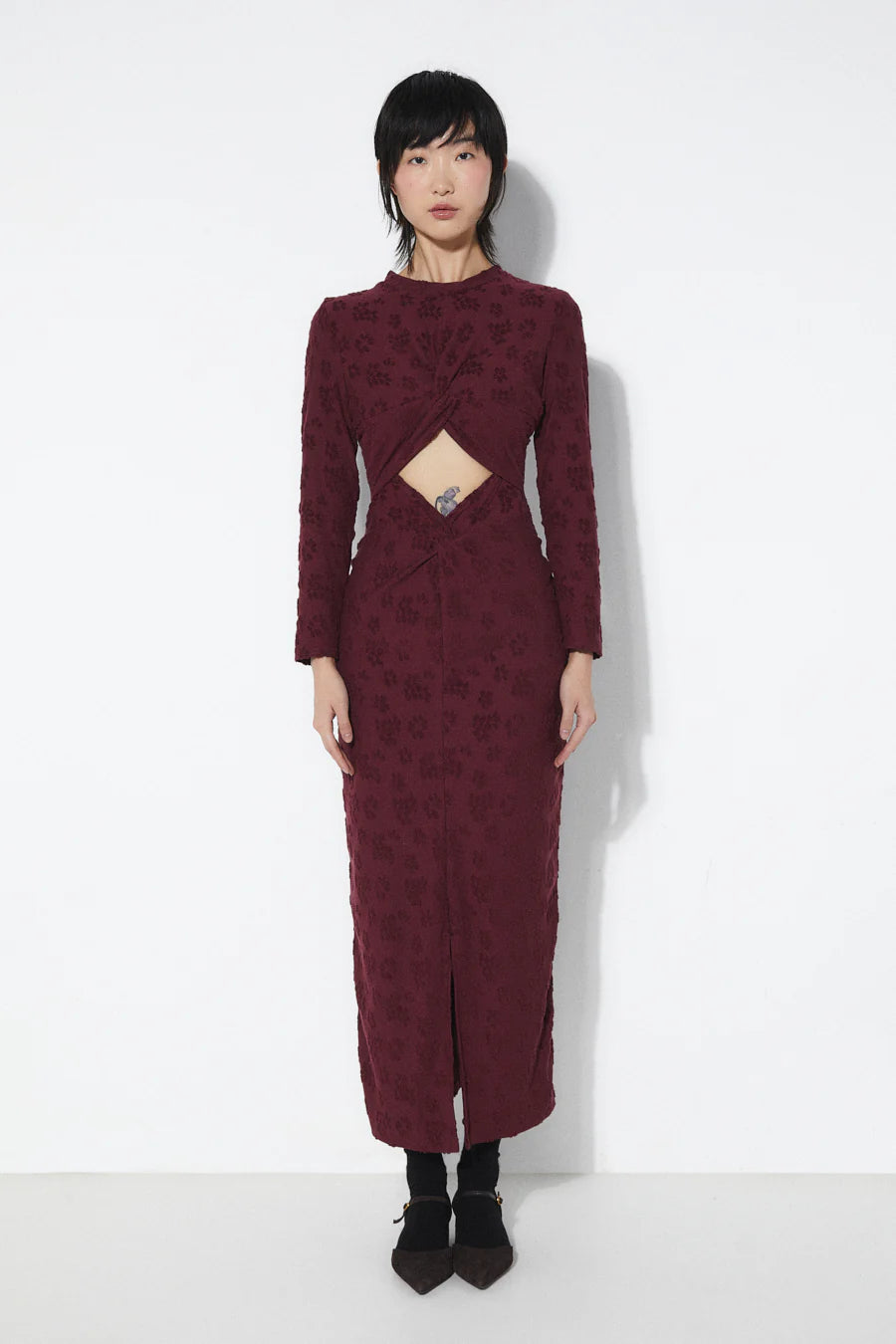 RITA ROW - ROBE BARBARA - BOURGOGNE - AH25