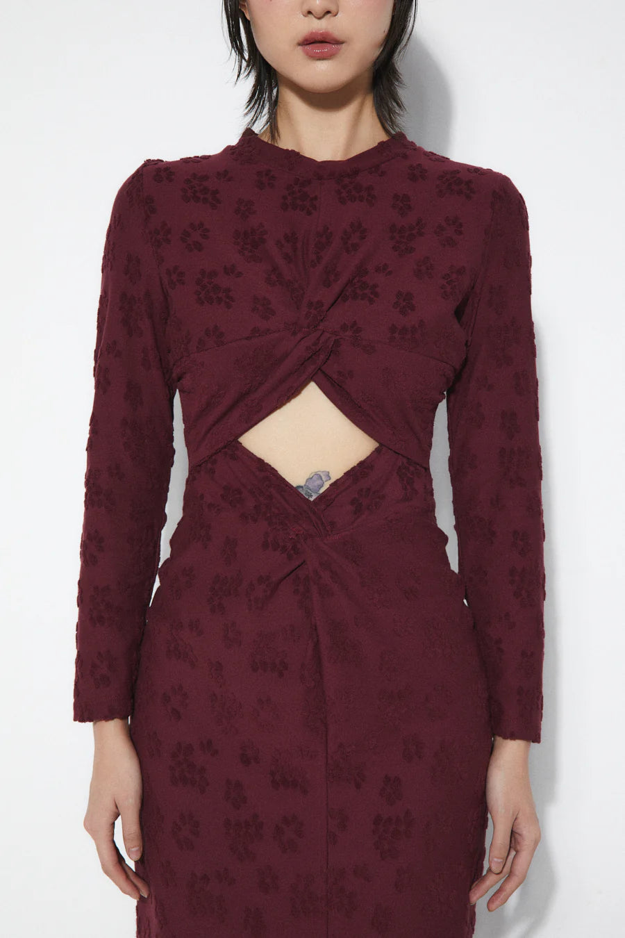 RITA ROW - ROBE BARBARA - BOURGOGNE - AH25