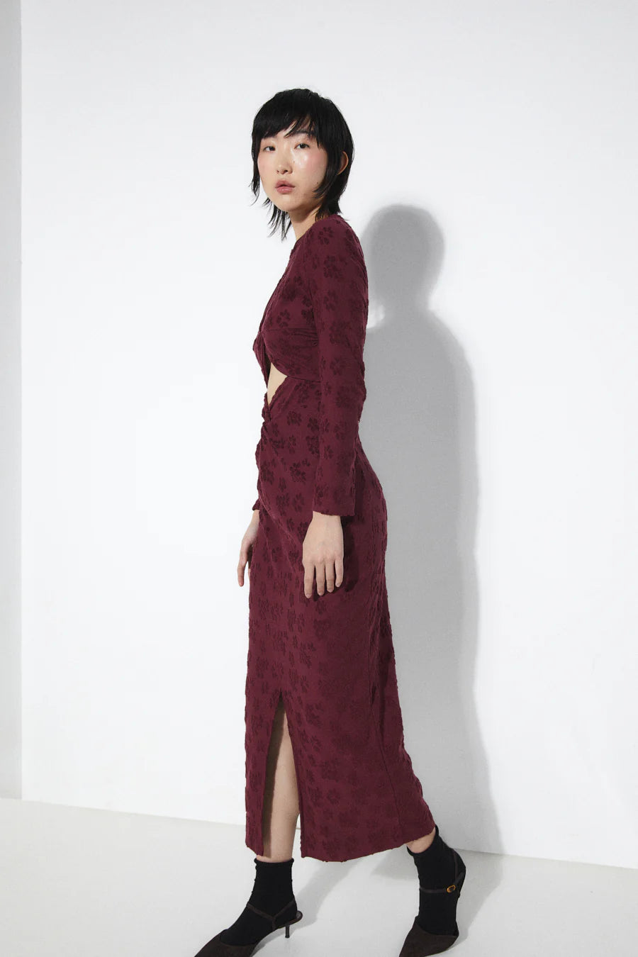 RITA ROW - ROBE BARBARA - BOURGOGNE - AH25