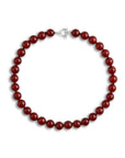 LISBETH JEWELRY - LARGE BEAD NECKLACE - RED AGATE