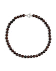 LISBETH JEWELRY - CLASSIC BEAD NECKLACE - HESSONITE