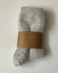 BILLY BAMBOO - CHAUSSETTES ANGORA FLUFFY - NEUTRAL