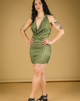 MERCEDES MORIN - ROBE VALENTINE - À POIS