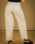 MERCEDES MORIN - BARREL PANTS - IVORY - SS26