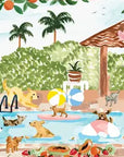 VILLAGER PUZZLES - POOL PARTY - 250 PIECES