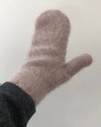 BILLY BAMBOO - FLUFFY ANGORA MITTENS