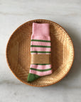 BILLY BAMBOO - CHAUSSETTES HAUTES À RAYURES MAKINO POP