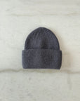 BILLY BAMBOO - ROYAL ANGORA WOOL BEANIE - NEUTRAL