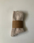 BILLY BAMBOO - CHAUSSETTES ANGORA FLUFFY - NEUTRAL
