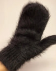BILLY BAMBOO - FLUFFY ANGORA MITTENS