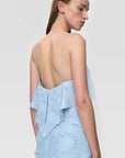 MINIMUM - AIRE DRESS - CASHMERE BLUE - SS26