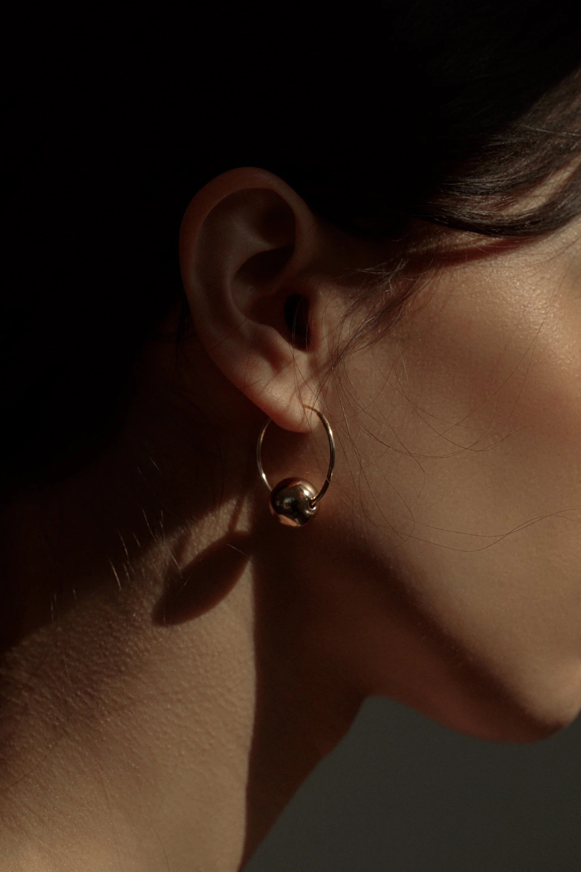 LISBETH JEWELRY - BOUCLES SAFFRON - OR REMPLI