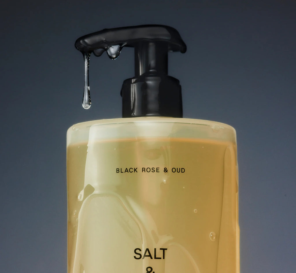 SALT & STONE - BODY WASH - BLACK ROSE + OUD