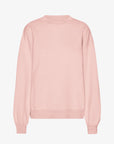 COLORFUL STANDARD - CHANDAIL COTON OUATÉ SURDIMENSIONNÉ - ROSE DÉLAVÉ