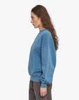 COLORFUL STANDARD - CHANDAIL COTON OUATÉ SURDIMENSIONNÉ - INDIGO DÉLAVÉ