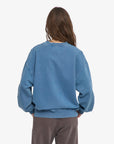 COLORFUL STANDARD - CHANDAIL COTON OUATÉ SURDIMENSIONNÉ - INDIGO DÉLAVÉ
