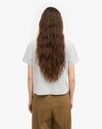 COLORFUL STANDARD - T SHIRT BOXY COURT - GRIS DÉLAVÉ