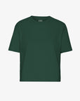 COLORFUL STANDARD - T SHIRT BOXY COURT - VERT EMERAUDE