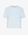 COLORFUL STANDARD - T SHIRT BOXY COURT - BLEU POLAIRE