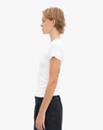 COLORFUL STANDARD - RIB T-SHIRT - OPTICAL WHITE