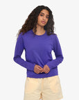 COLORFUL STANDARD - LONG-SLEEVED T-SHIRT - ULTRA VIOLET