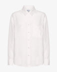 COLORFUL STANDARD - OVERSIZED LINEN SHIRT - OPTICAL WHITE
