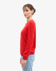 COLORFUL STANDARD - CLASSIC MERINO WOOL SWEATER - TANGERINE RED