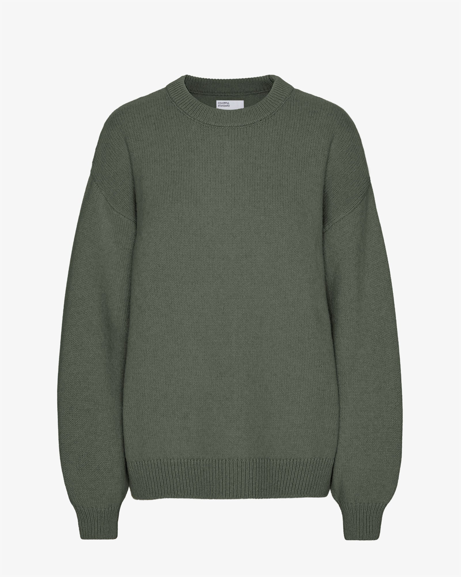 COLORFUL STANDARD OVERSIZED MERINO SWEATER OLIVE – Boutique