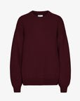COLORFUL STANDARD - CHANDAIL MÉRINO SURDIMENSIONNÉ - OXBLOOD RED