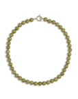 LISBETH JEWELRY - COLLIER BOULE CLASSIQUE - JASPE AVOCAT