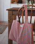 DANS LE SAC - TOTE BAG - GINGHAM COLLECTION