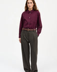 SKALL STUDIO - CHEMISE EDGAR - AUBERGINE - AH26