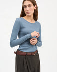 SKALL STUDIO - HAUT EDIE - BLEU DÉLAVÉ